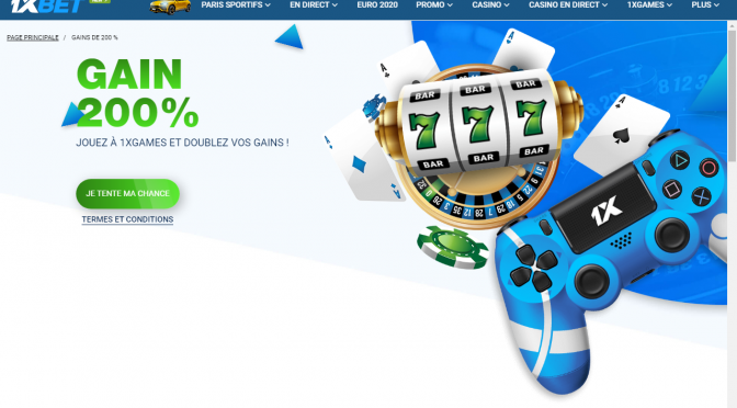 1xBet - Gains de 200%
