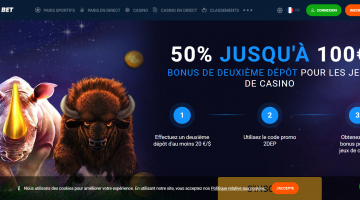 20Bet Bonus deuxième dépôt